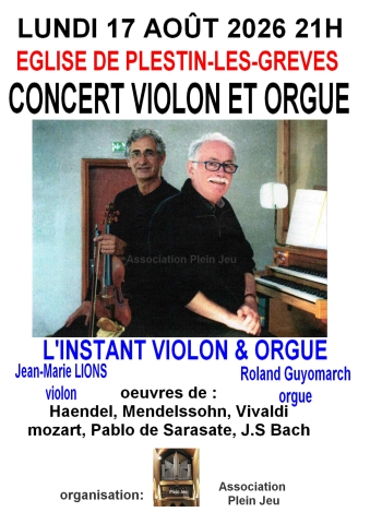 L'instant Violon et orgue